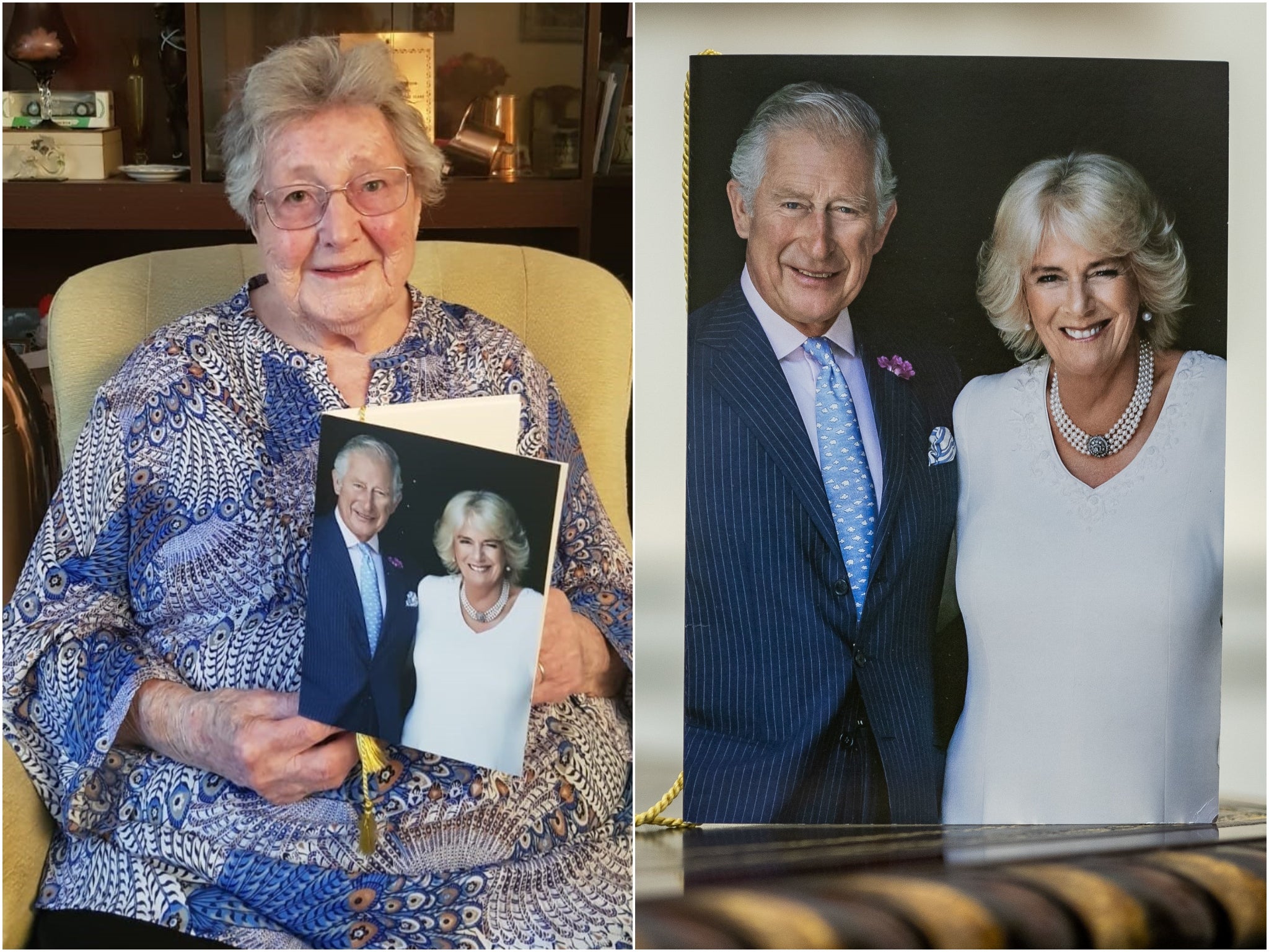 Ruth Park-Pearson received a card from the King and Queen Consort for her 100th birthday