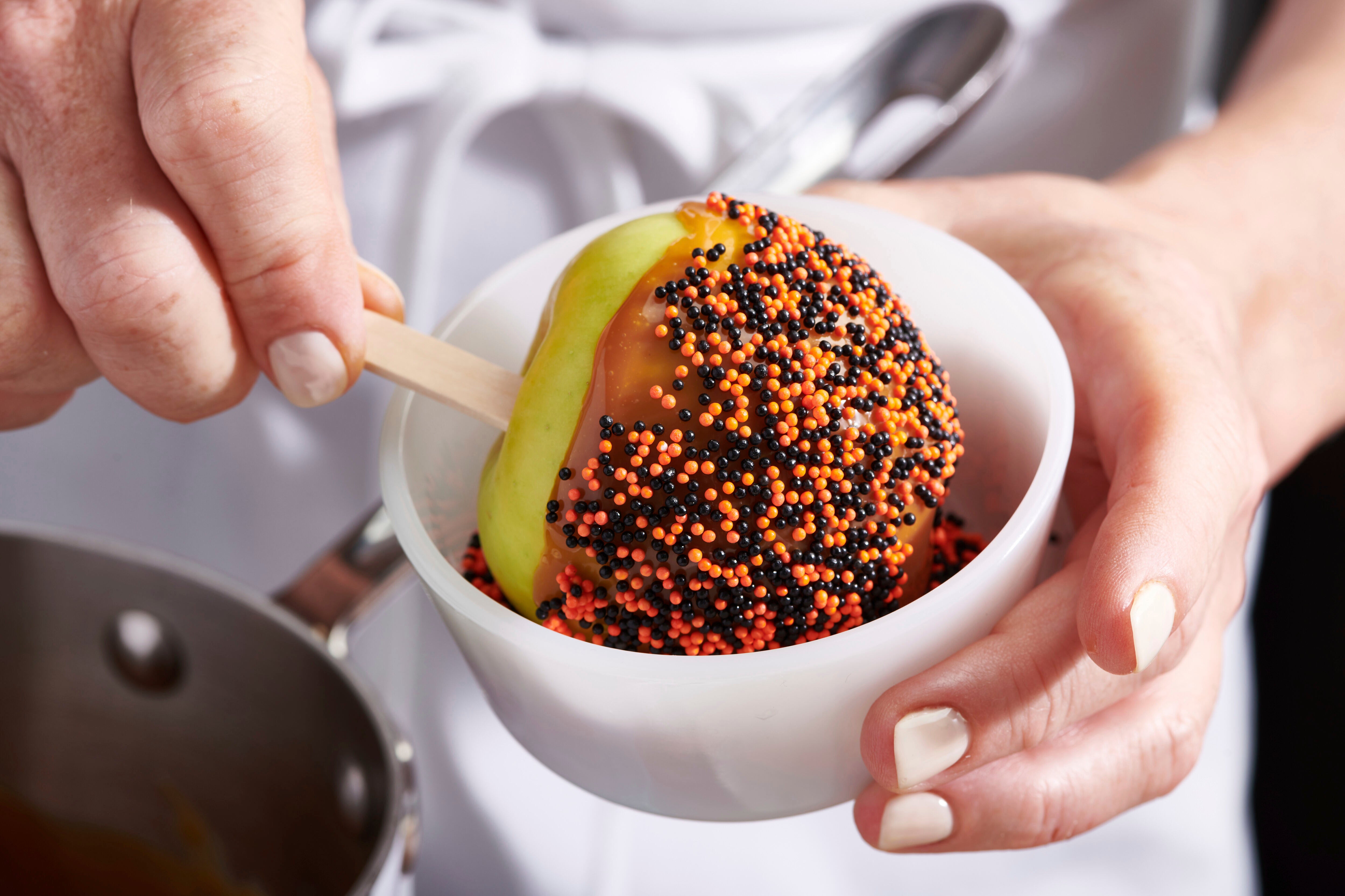 Food-Halloween Caramel Apples