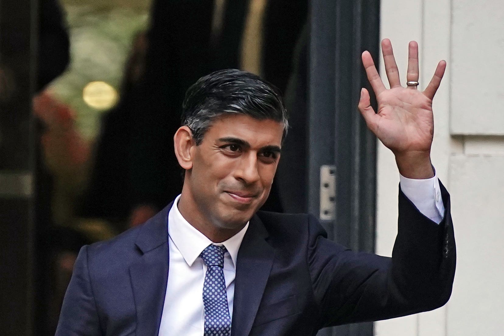 New Tory leader Rishi Sunak (Aaron Chown/PA)