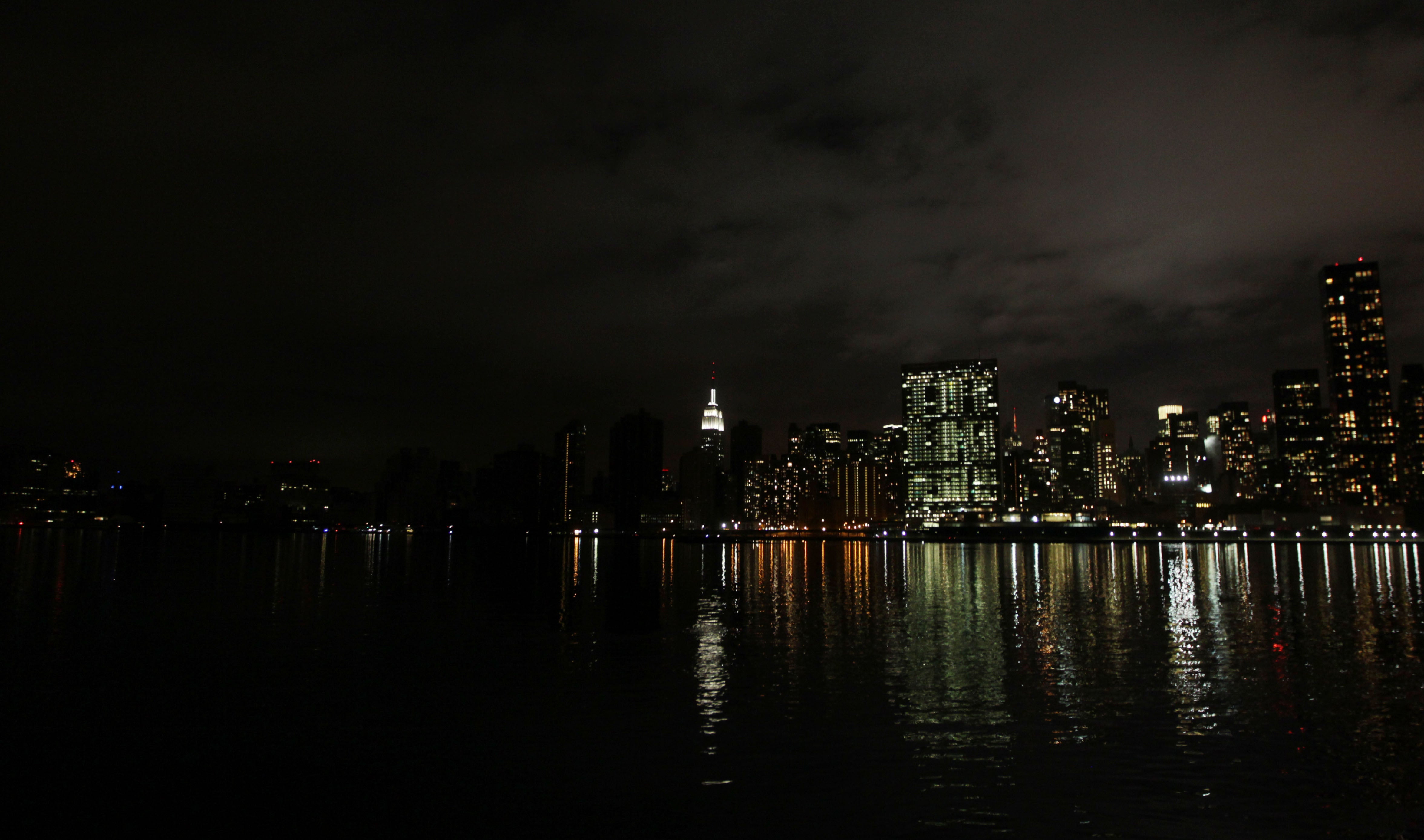 Lights out, New York City: Lower Manhattan in a blackout after seawater overwhelmed an electrical substation and cut power during Superstorm Sandy