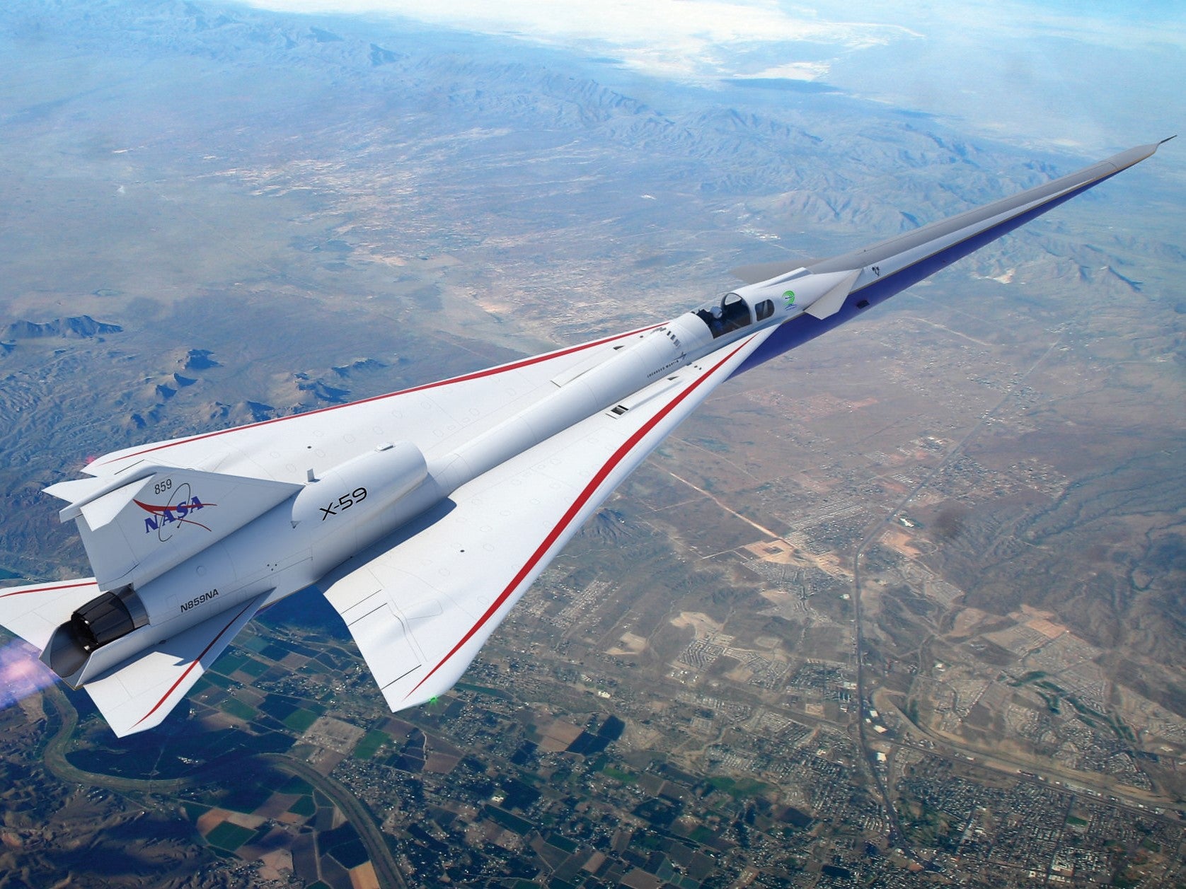 Nasa’s X-59 is central to the US space agency’s mission to bring back commercial supersonic travel