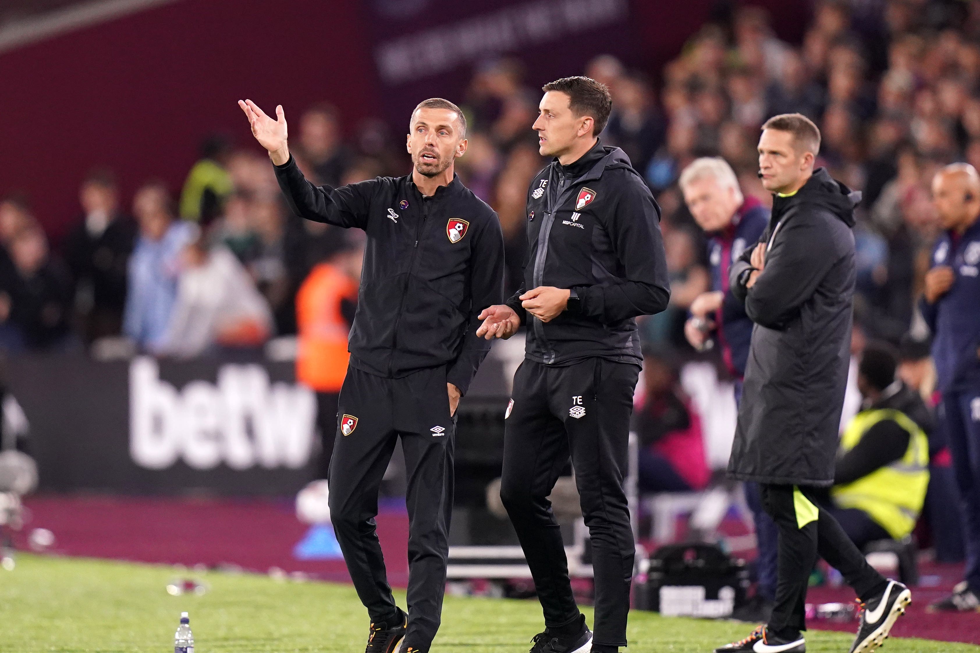 Gary O’Neil’s Bournemouth were beaten on Monday (Adam Davy/PA)