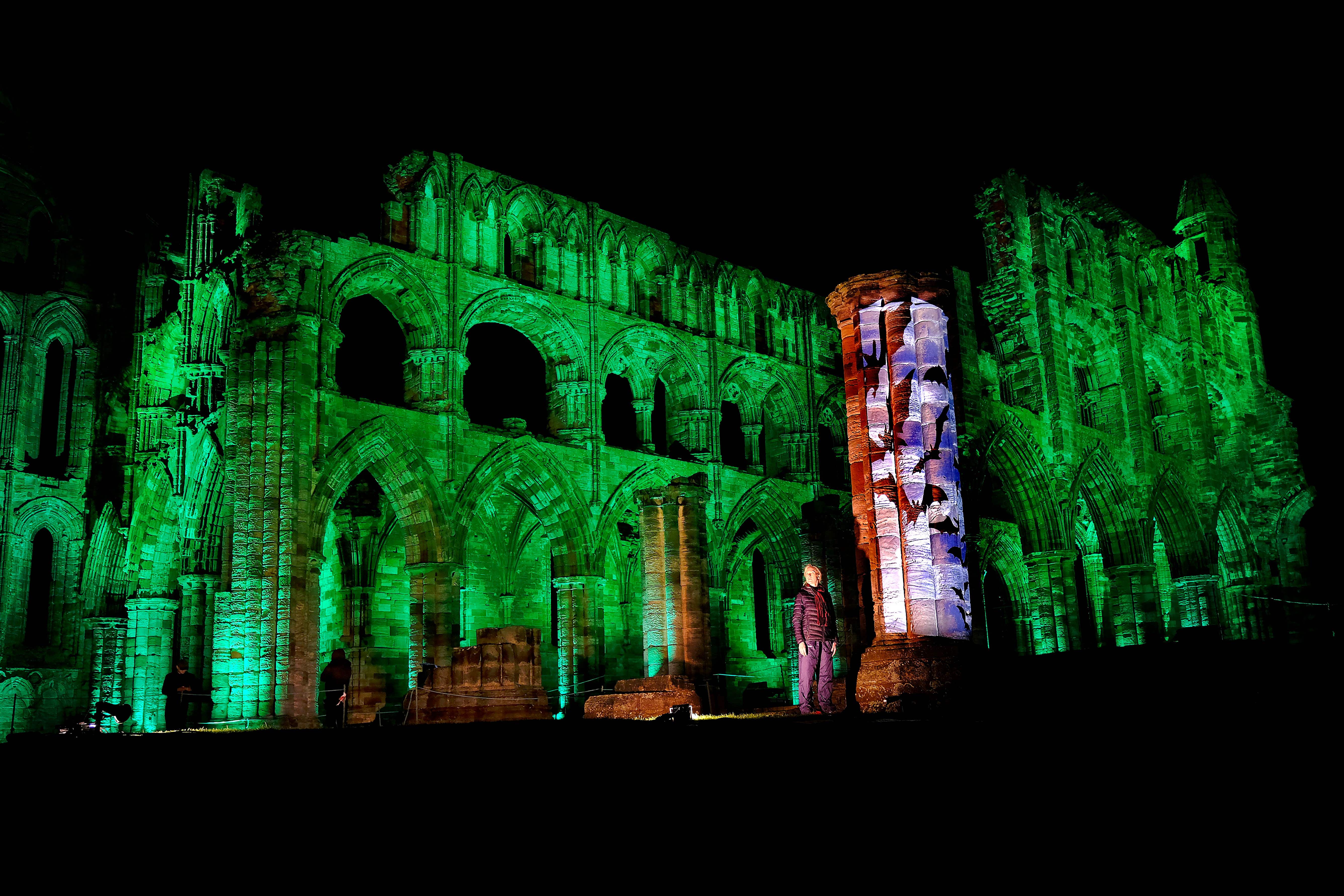 Whitby Abbey, the inspiration for Bram Stoker’s Dracula (English Heritage/PA)