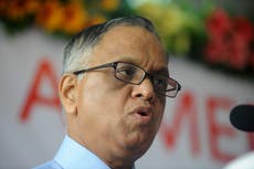 Narayana Murthy: Rishi Sunak’s billionaire father-in-law congratulates him on becoming PM