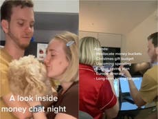 ‘When your relationship goes corporate’: Couple criticised for ‘money chat nights’