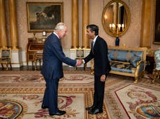 Rishi Sunak becomes UK prime minister after meeting King Charles - latest updates