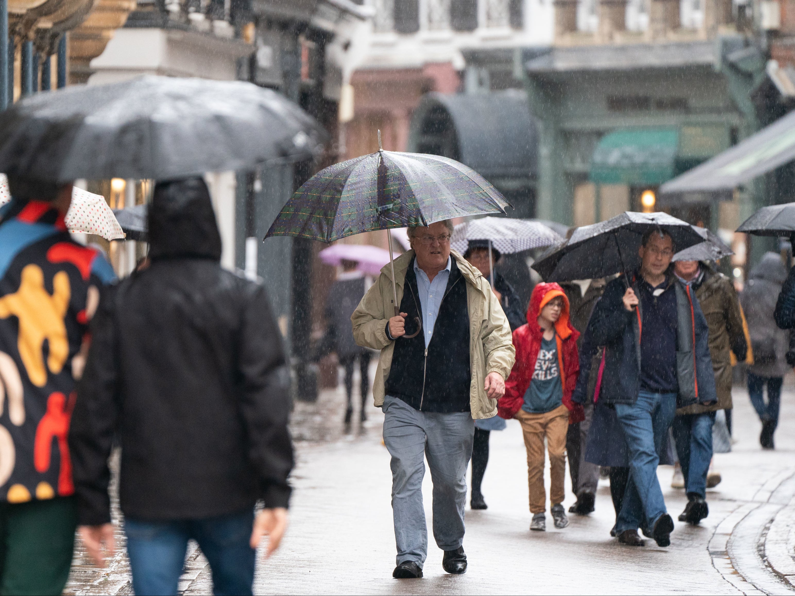 The UK looks set for further rain this week, the Met Office says