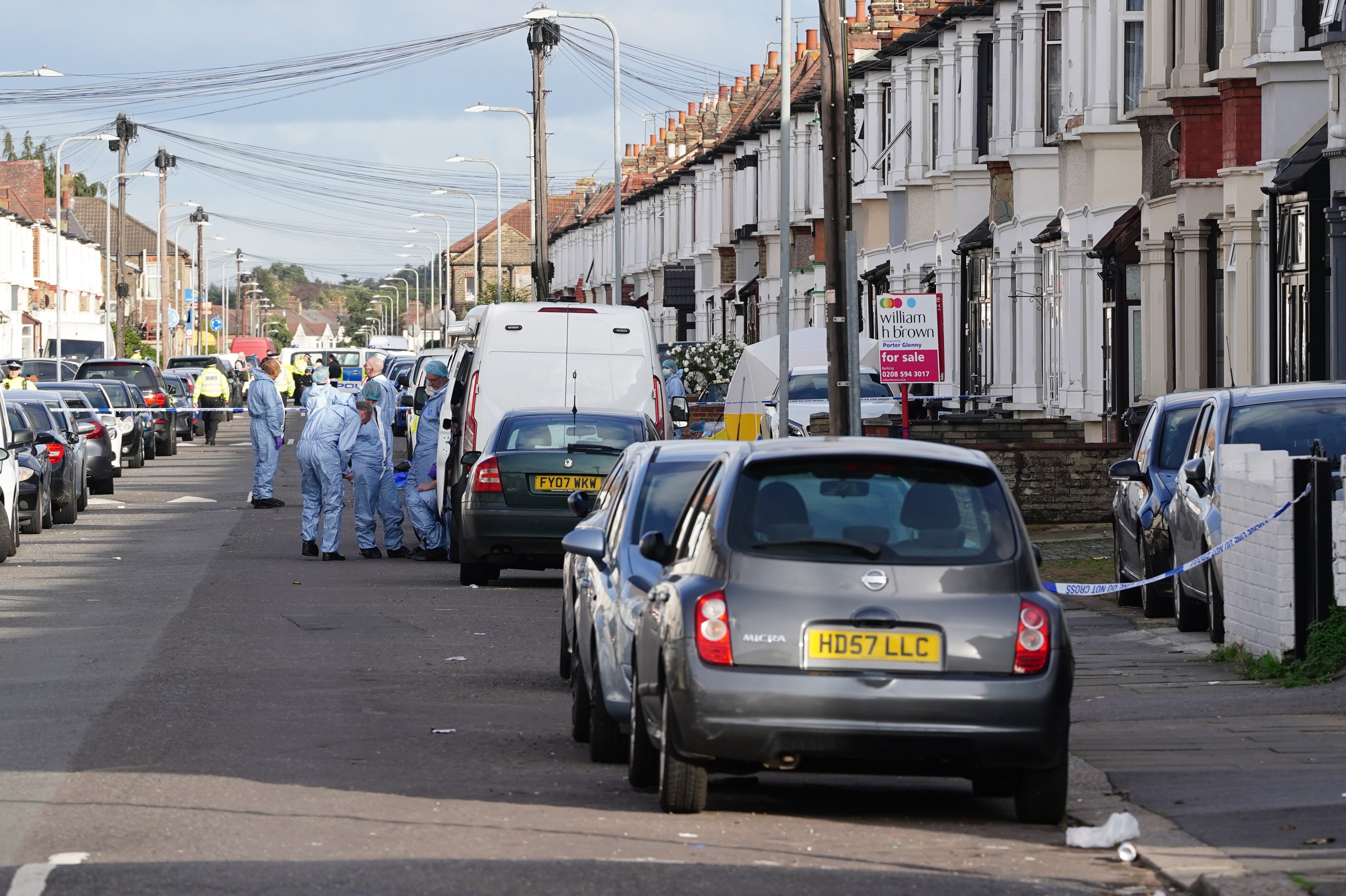 Two men were shot dead in a shooting in Ilford this month