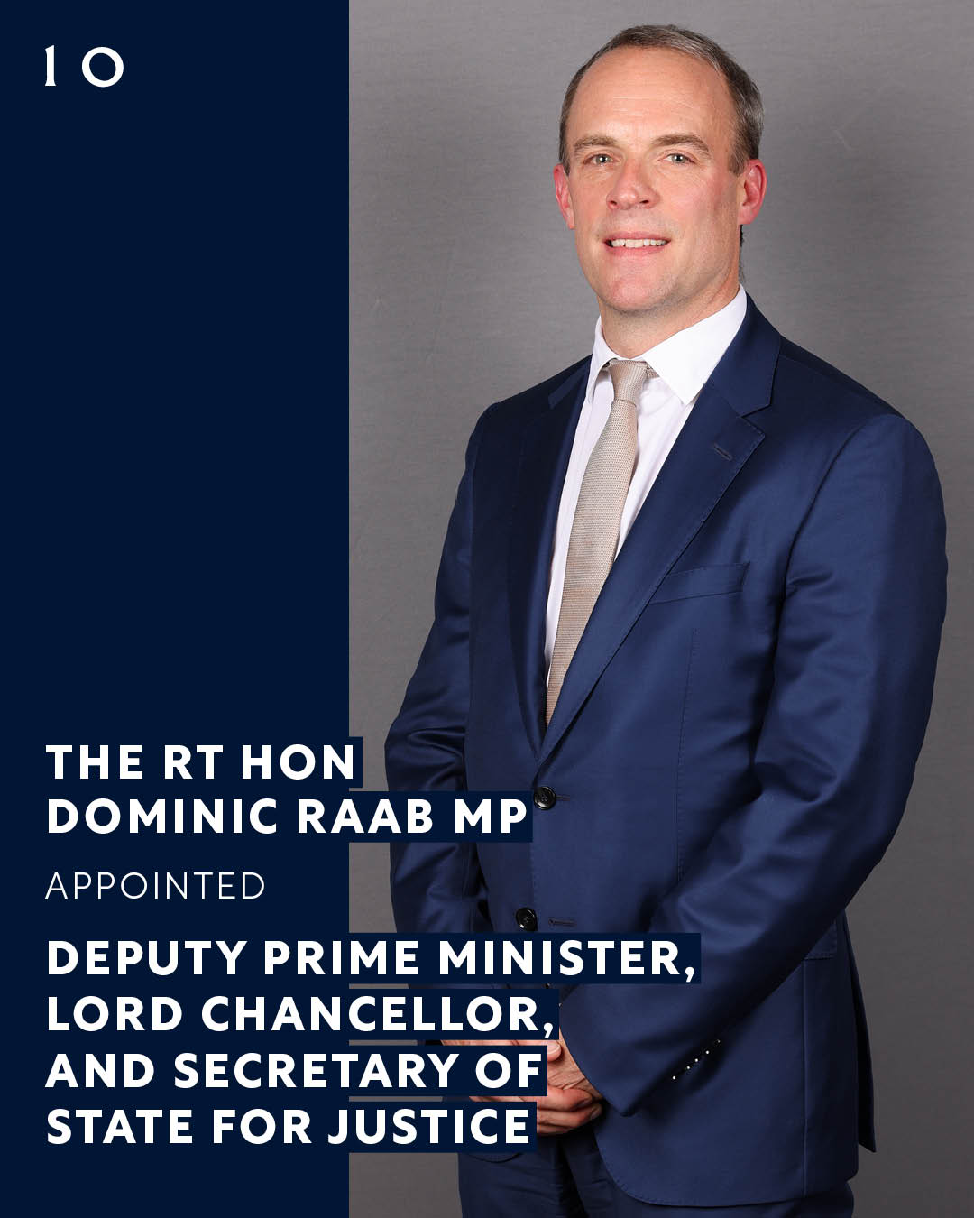 Dominic Raab returns as justice secretary