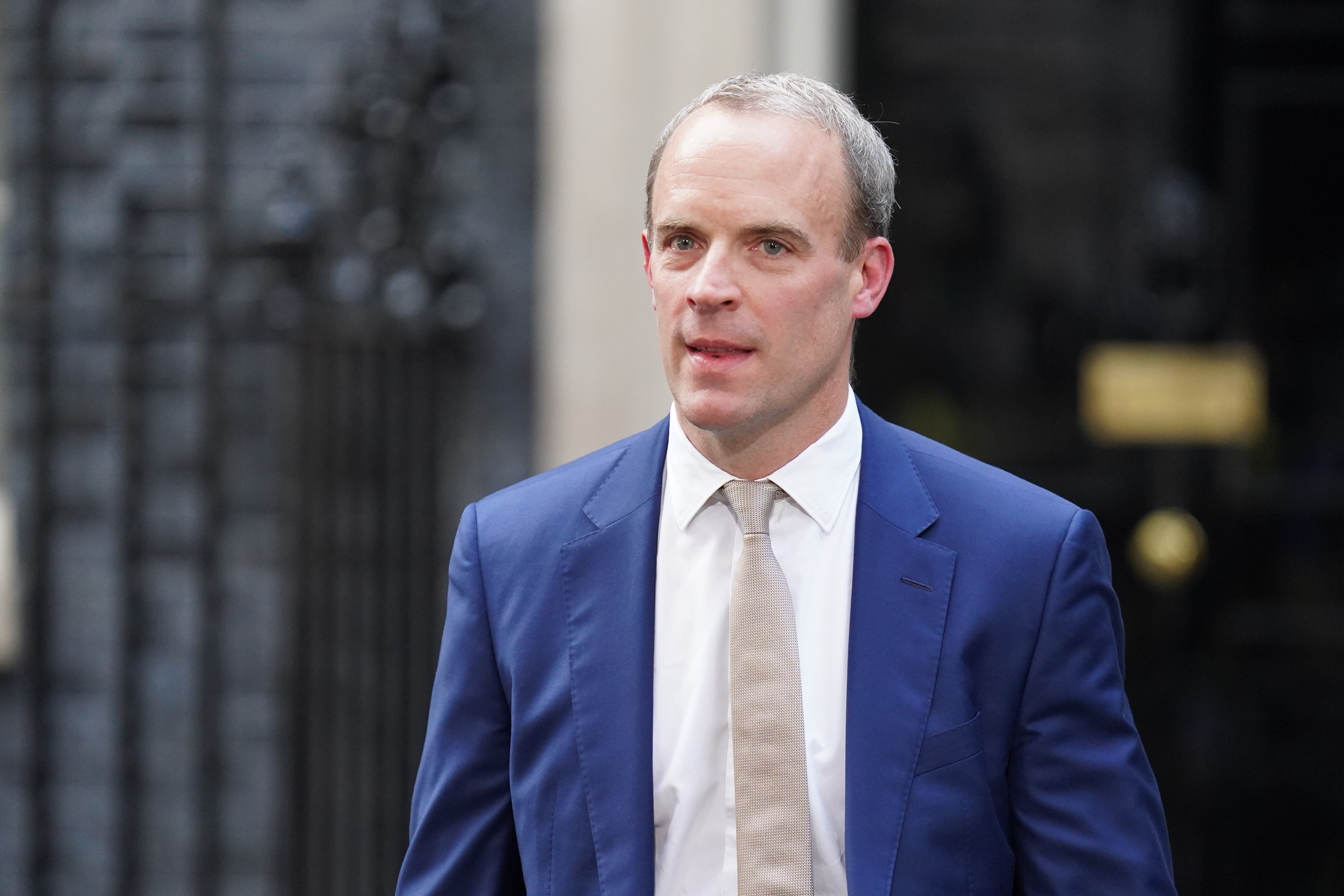 Dominic Raab has been reappointed to his former roles of Deputy Prime Minister and Justice Secretary (James Manning/PA)