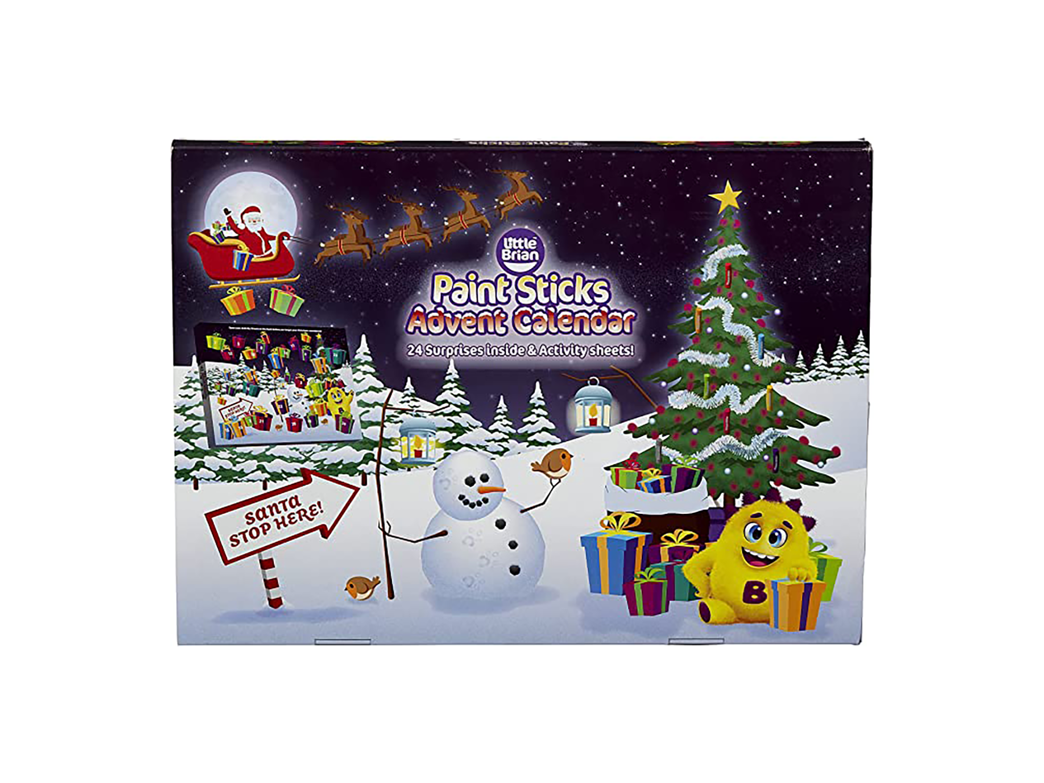 Little Brian paint sticks advent calendar