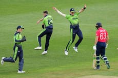 Ireland earn famous World Cup win over England with a little help from Melbourne rain