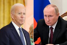 What has Joe Biden said about Vladimir Putin and how often have they met?
