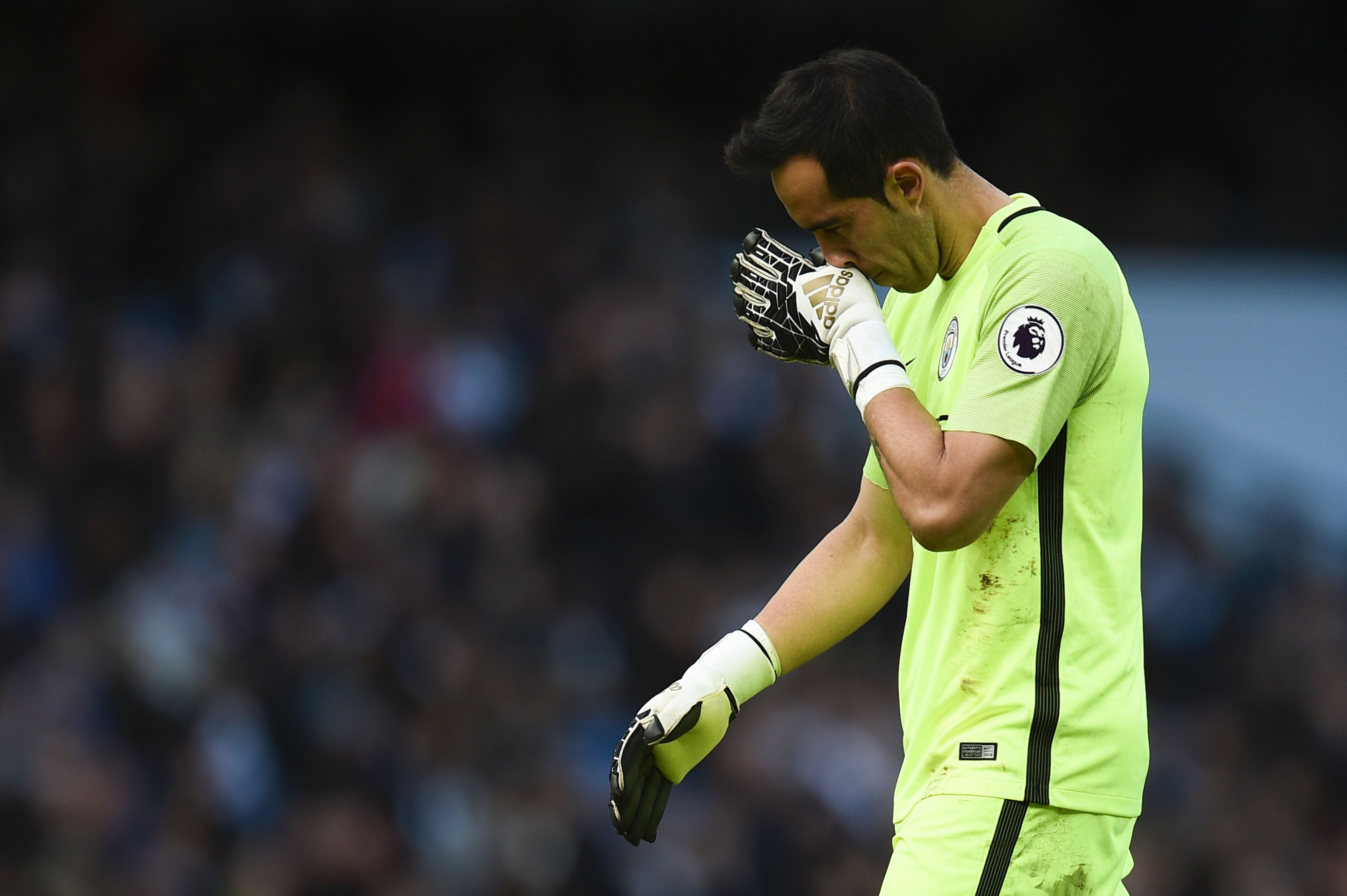 Claudio Bravo spent four seasons at Manchester City