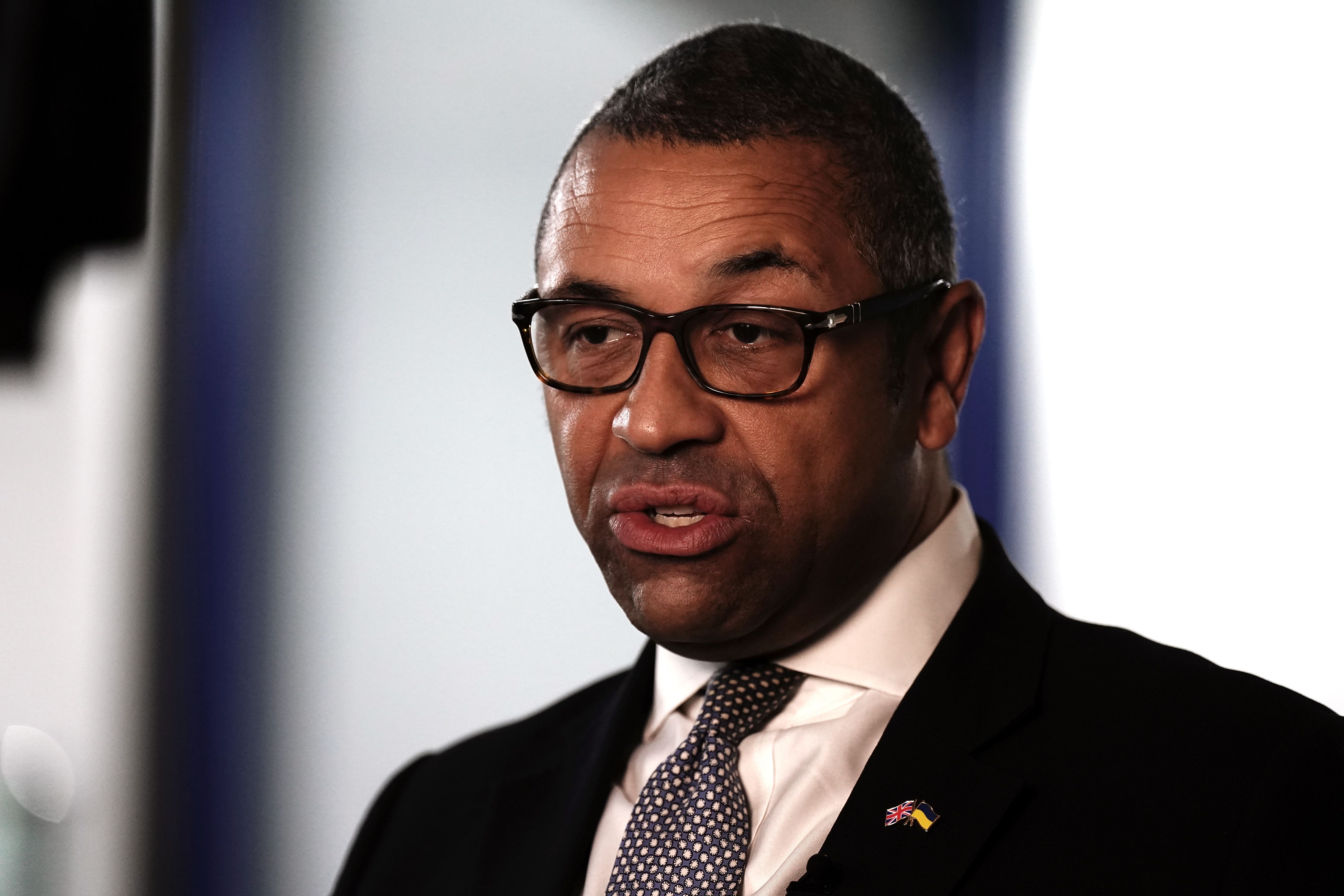 Foreign secretary James Cleverly has received criticism for his comments