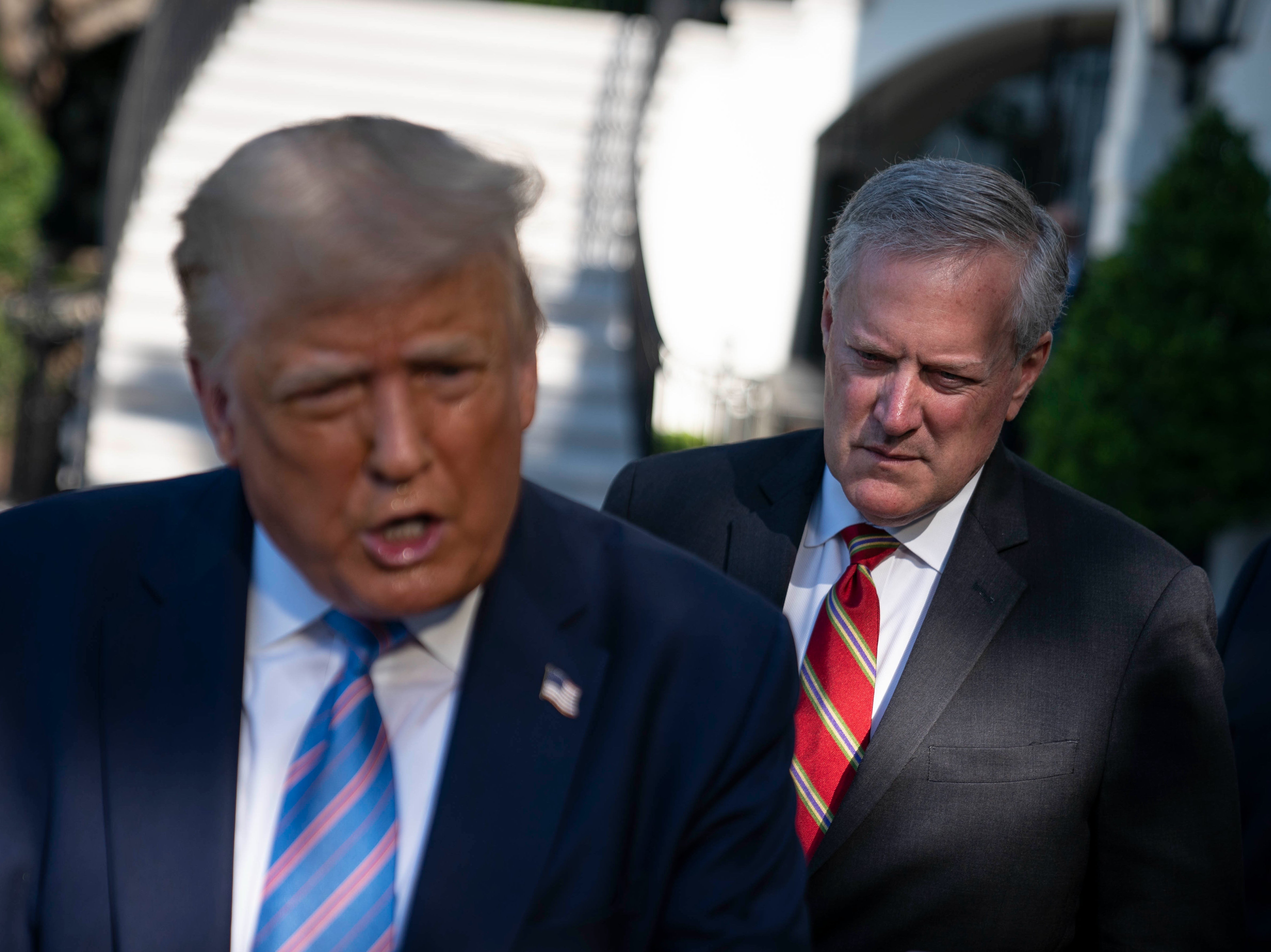 Donald Trump and Mark Meadows