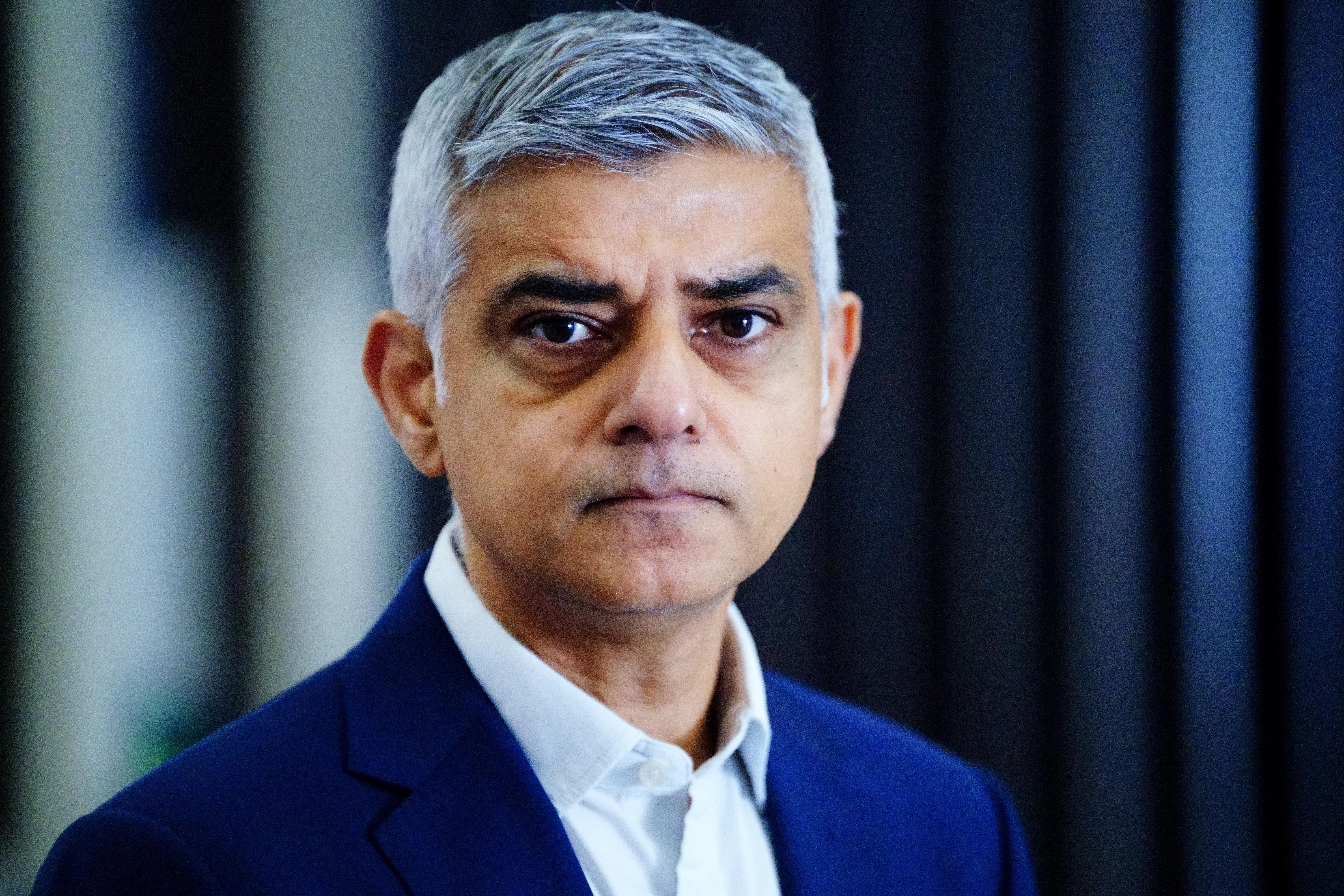 London Mayor Sadiq Khan (Victoria Jones/PA)