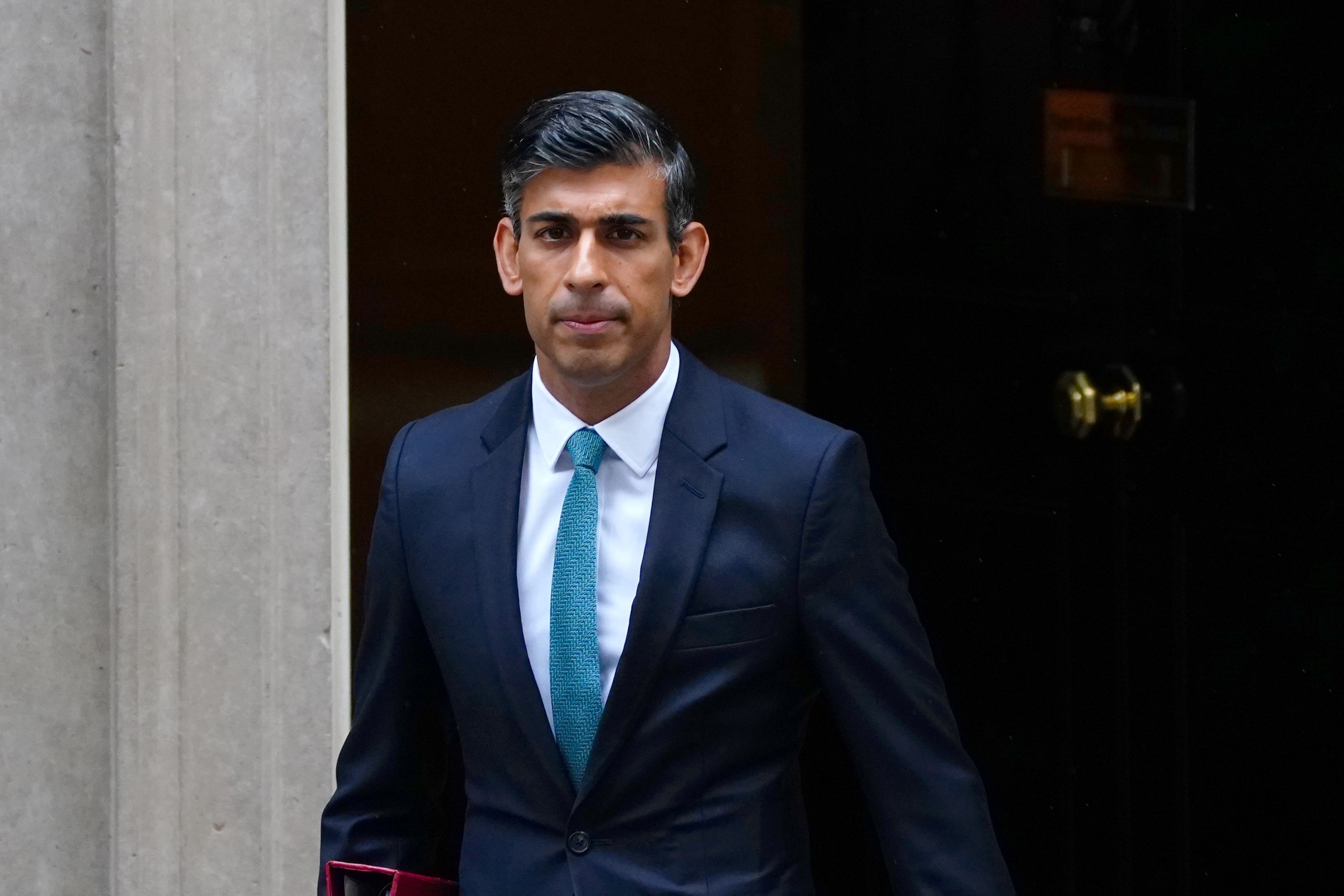 Rishi Sunak has told Micheal Martin he would prefer negotiated outcome to difficulties in the NI Protocol (Victoria Jones/PA)