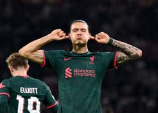 Darwin Nunez on target as Liverpool beat Ajax to reach Champions League knockouts