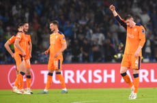 Rangers thumped again in Champions League as Napoli show their class