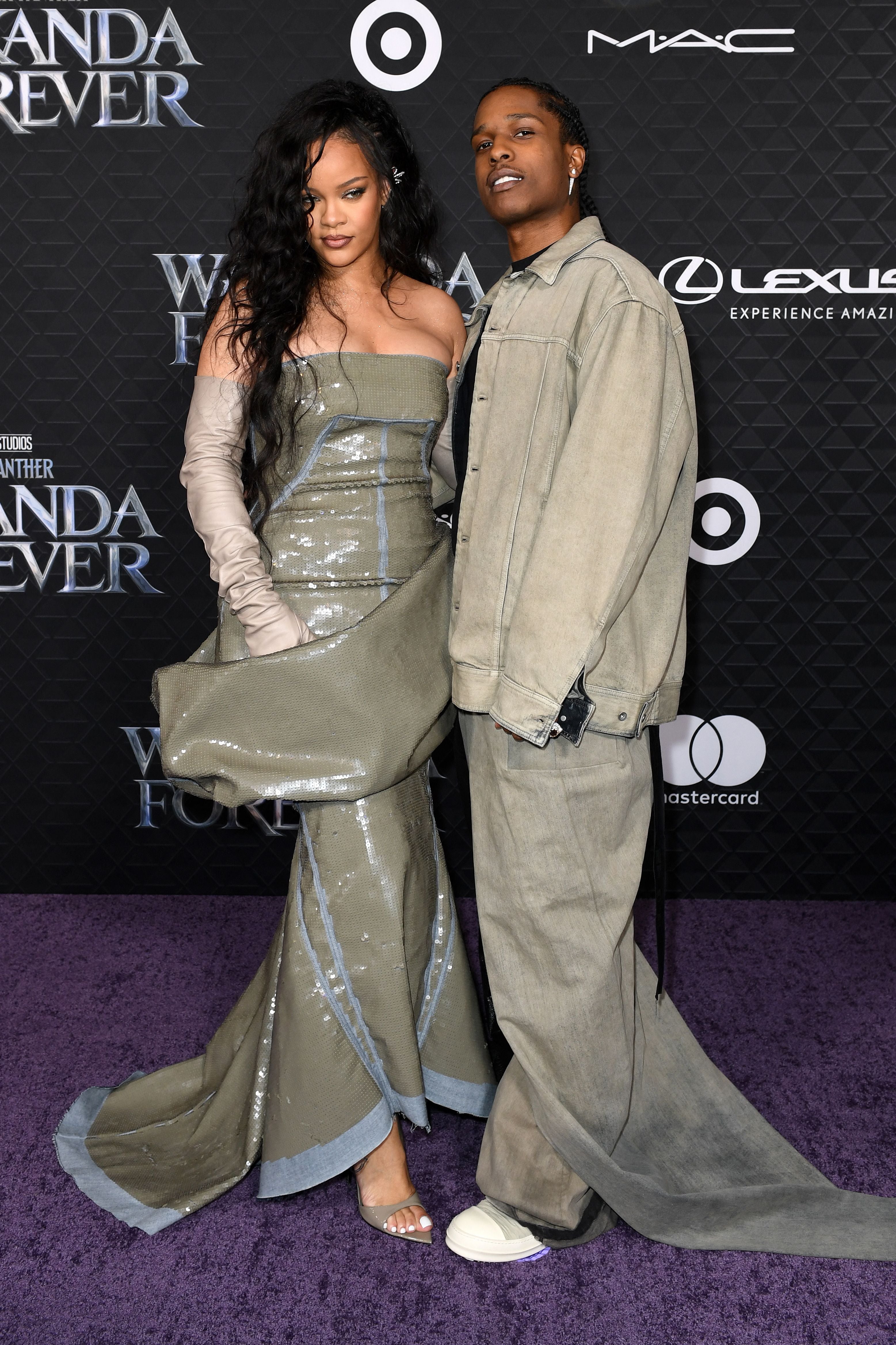 Rihanna and A$AP Rocky