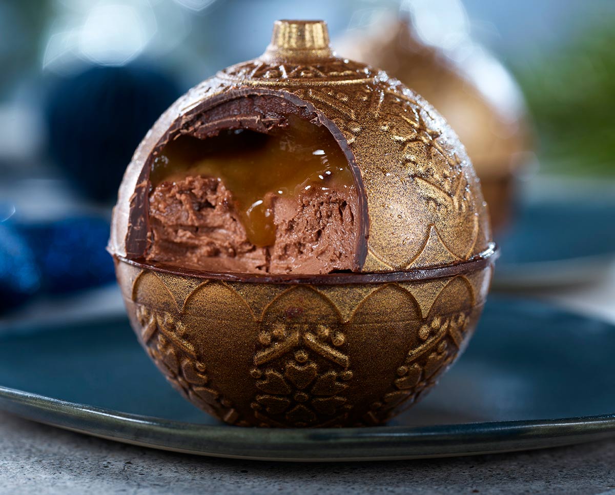 Asda’s vegan chocolate bauble