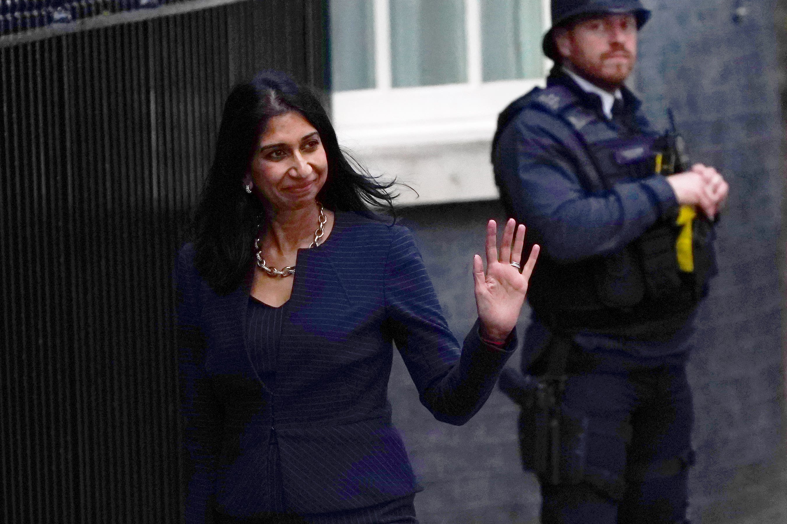 Suella Braverman back into the Cabinet despite her resignation (Victoria Jones/PA)