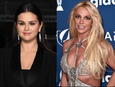 Britney Spears responds to claims she was criticising Selena Gomez in Instagram caption