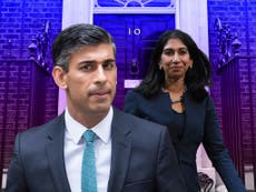 ‘Absolute horror’: Senior Tory attacks Rishi Sunak’s small boats bill