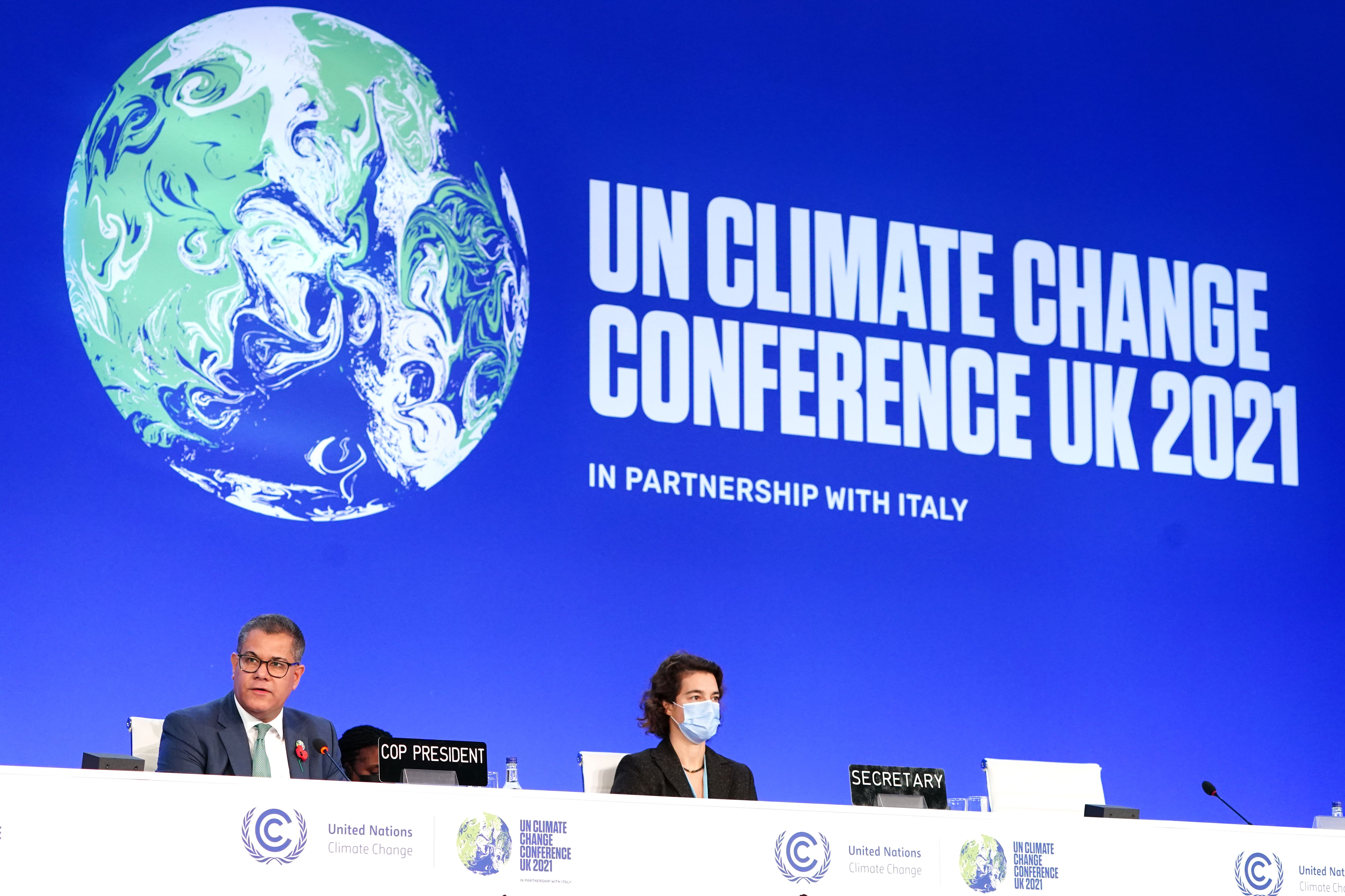 Cop26 took place in Glasgow last year (Jane Barlow/PA)