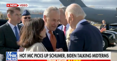 Chuck Schumer caught on hot mic with Biden discussing John Fetterman debate