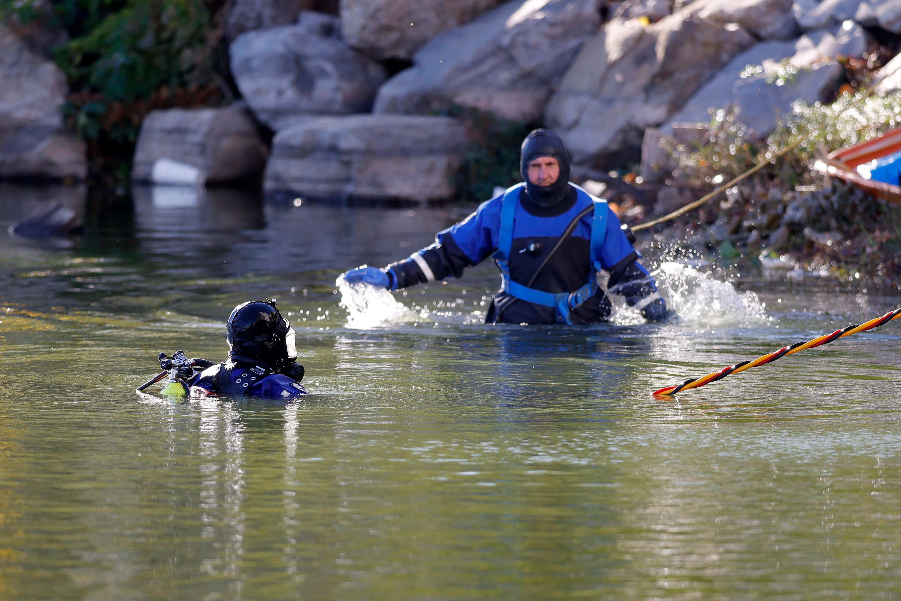 Burglary Suspect Drowns