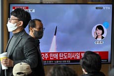 North Korea fires ballistic missiles as US sounds off ‘end of regime’ warning over nuclear programme