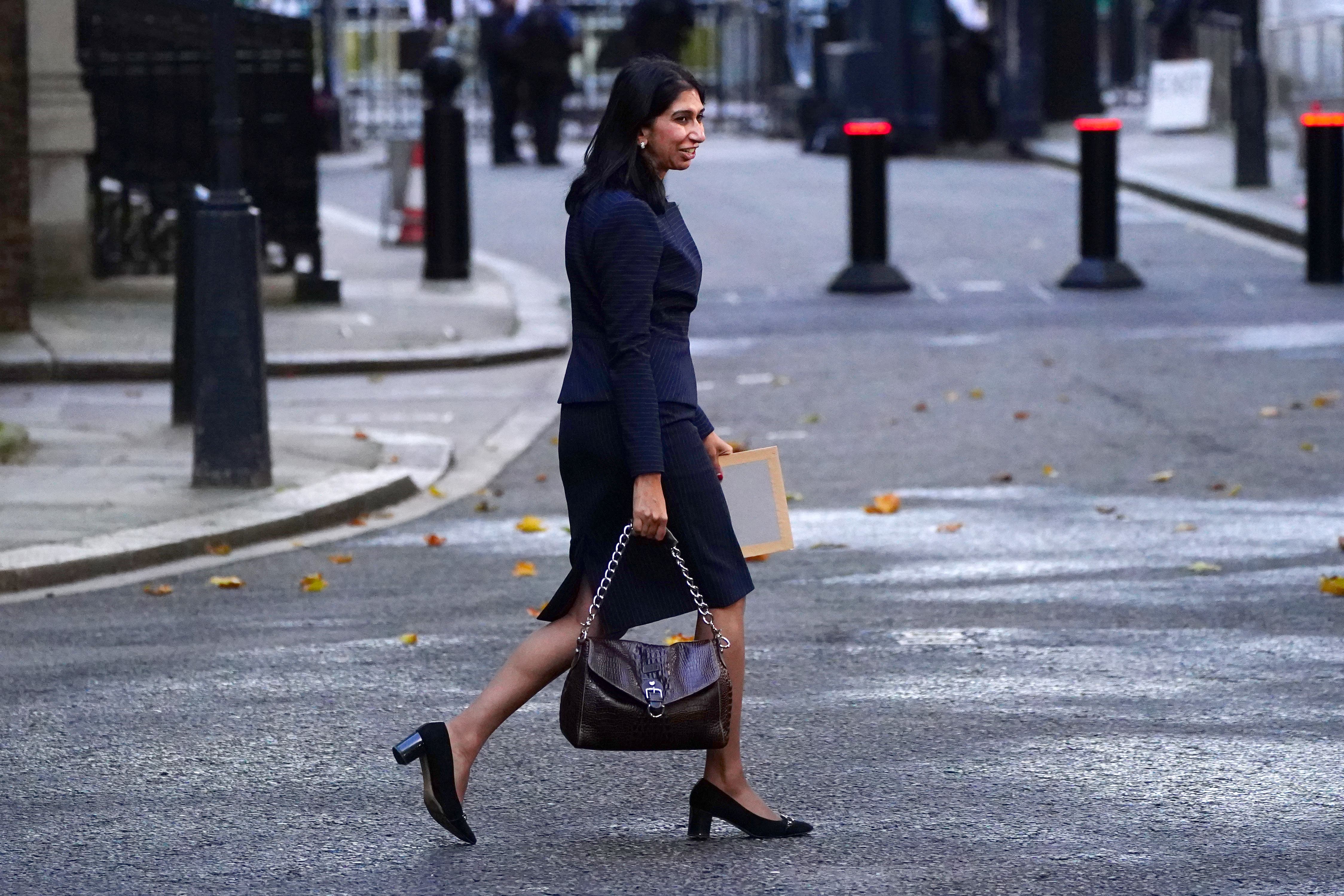 Suella Braverman returned to the role of Home Secretary (Victoria Jones/PA)