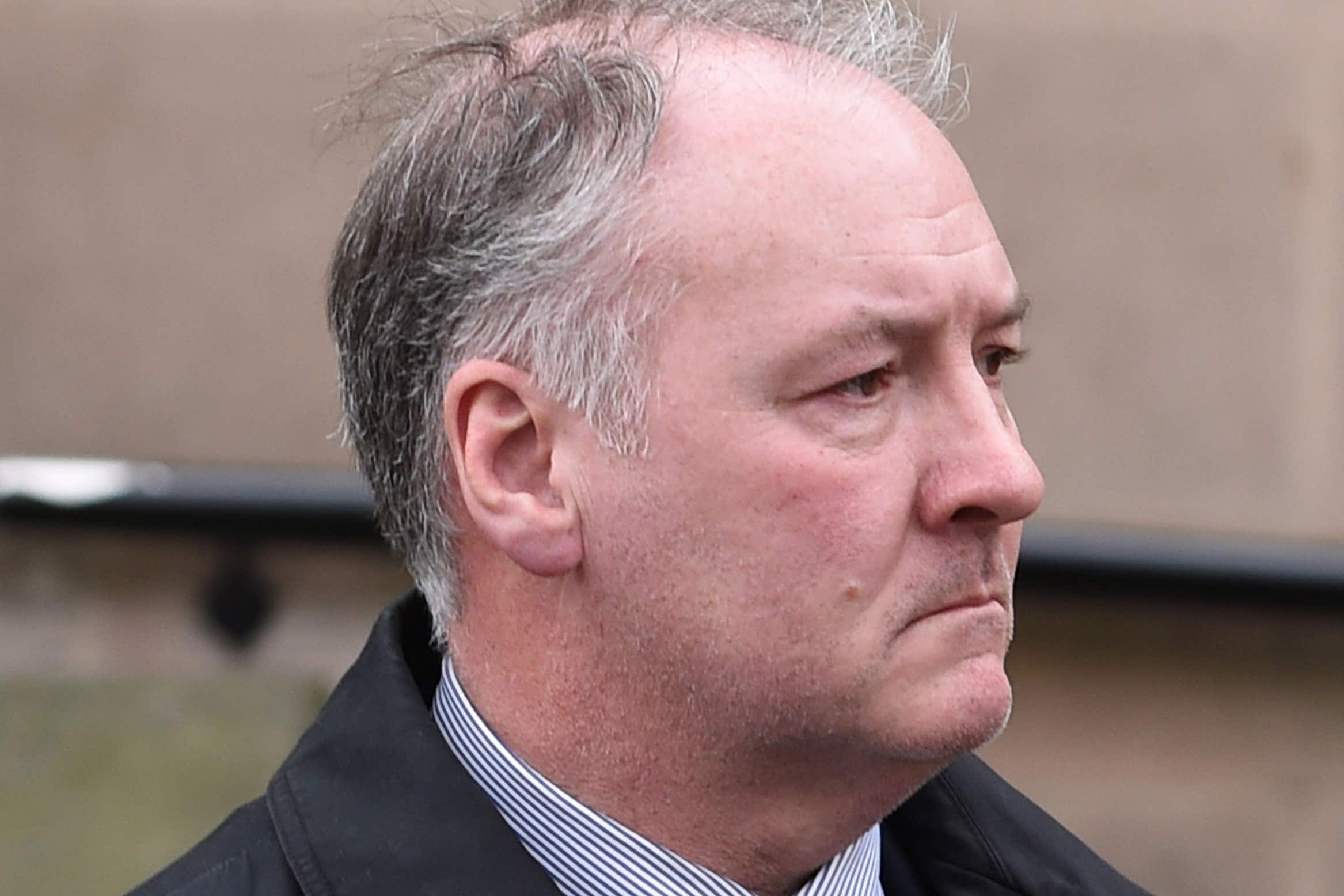 Former breast surgeon Ian Paterson. (Joe Giddens/PA)