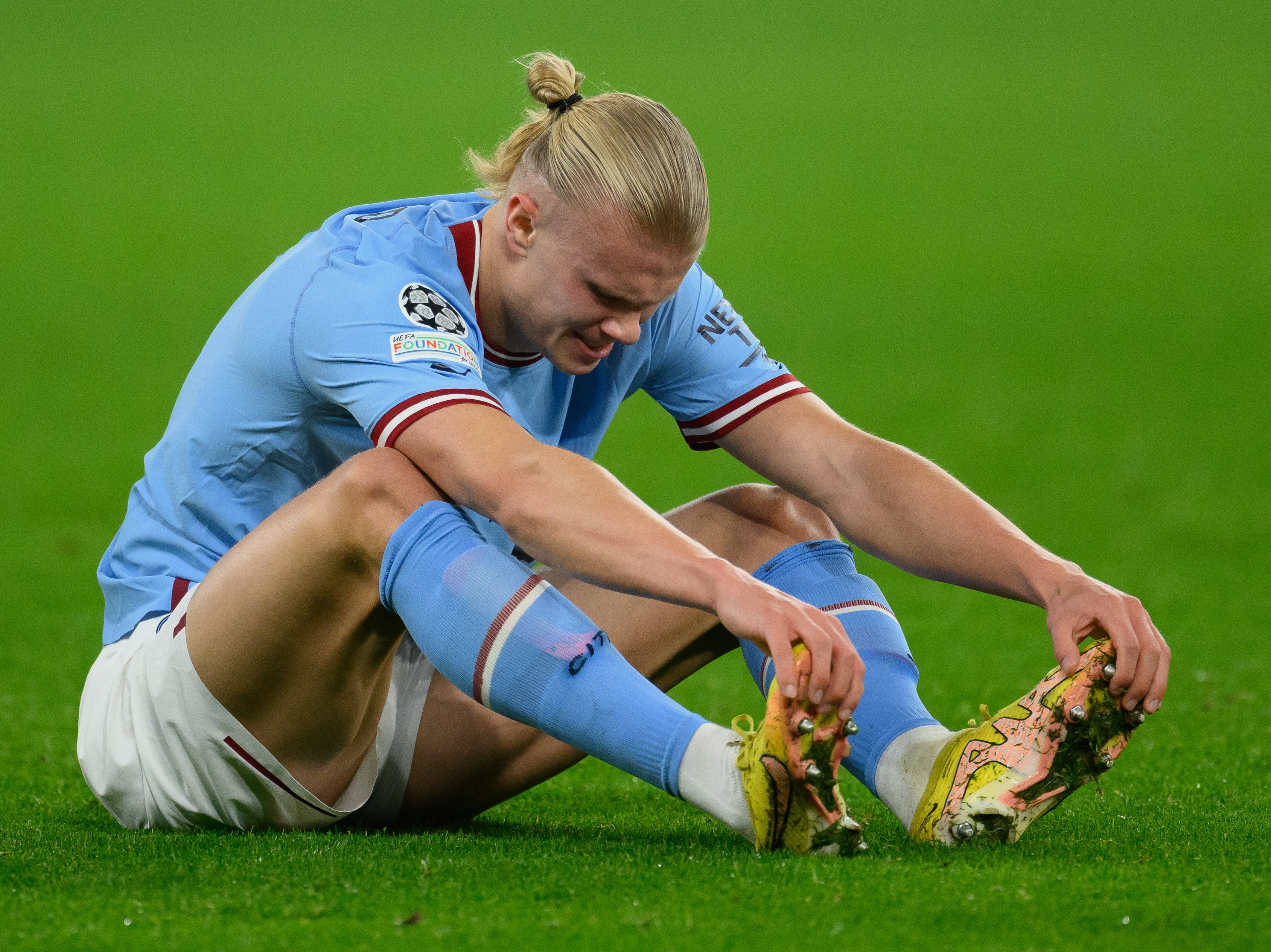 Manchester City striker Erling Haaland