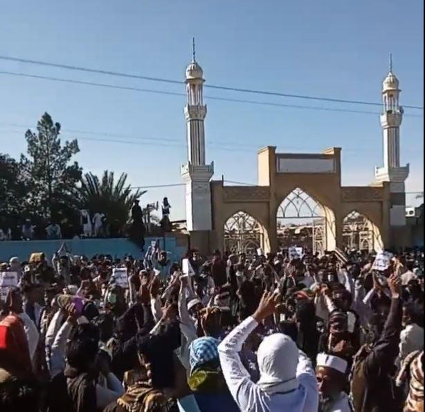 Clashes in Zahedan, Iran, near the border with Pakistan