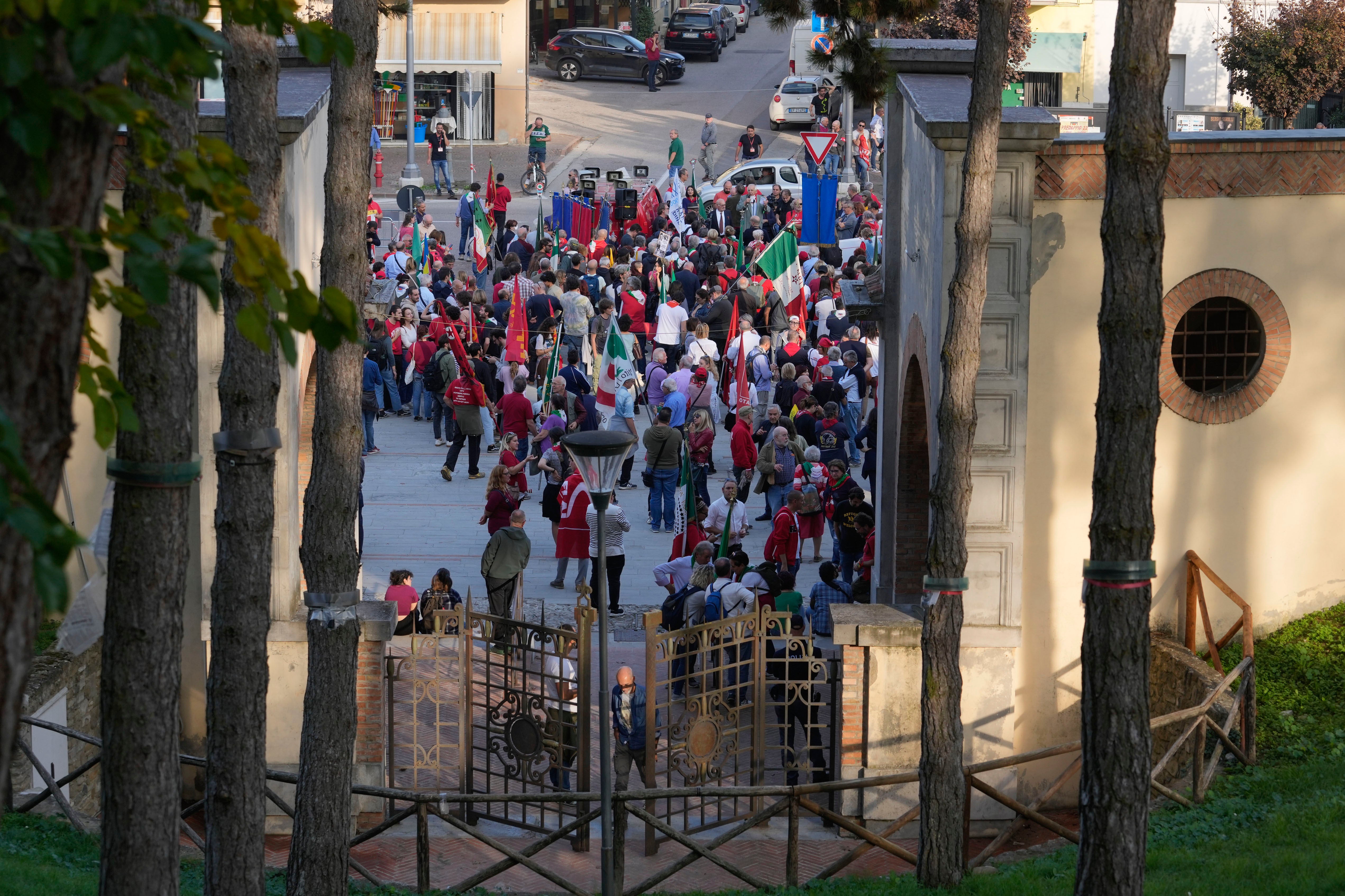 Italy Predappio Partisans