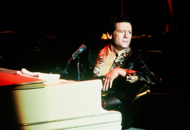 <p>With 1957 releases ‘Whole Lotta Shakin’’ and ’Great Balls of Fire’, Lewis hit the No 1 spot on the US country and western and R&B charts as well as peaking at No 3 and No 2 respectively on the US Billboard Hot 100</p>