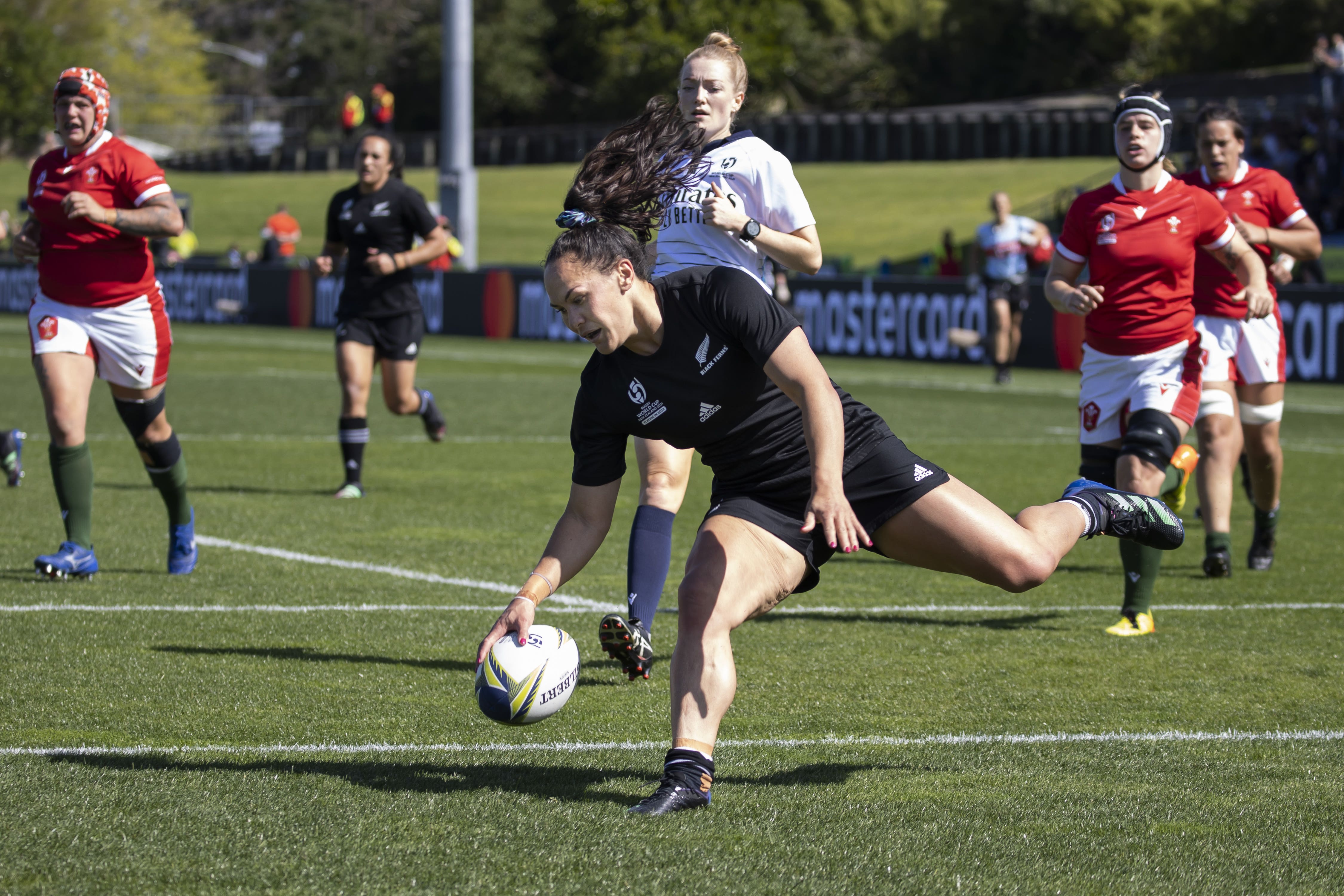 Portia Woodman broke the World Cup record on her way to helping New Zealand reach the World Cup semi-finals (Brett Phibbs/PA)