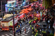 South Korea: At least 153 dead after crowd crush during Halloween festivities in Seoul