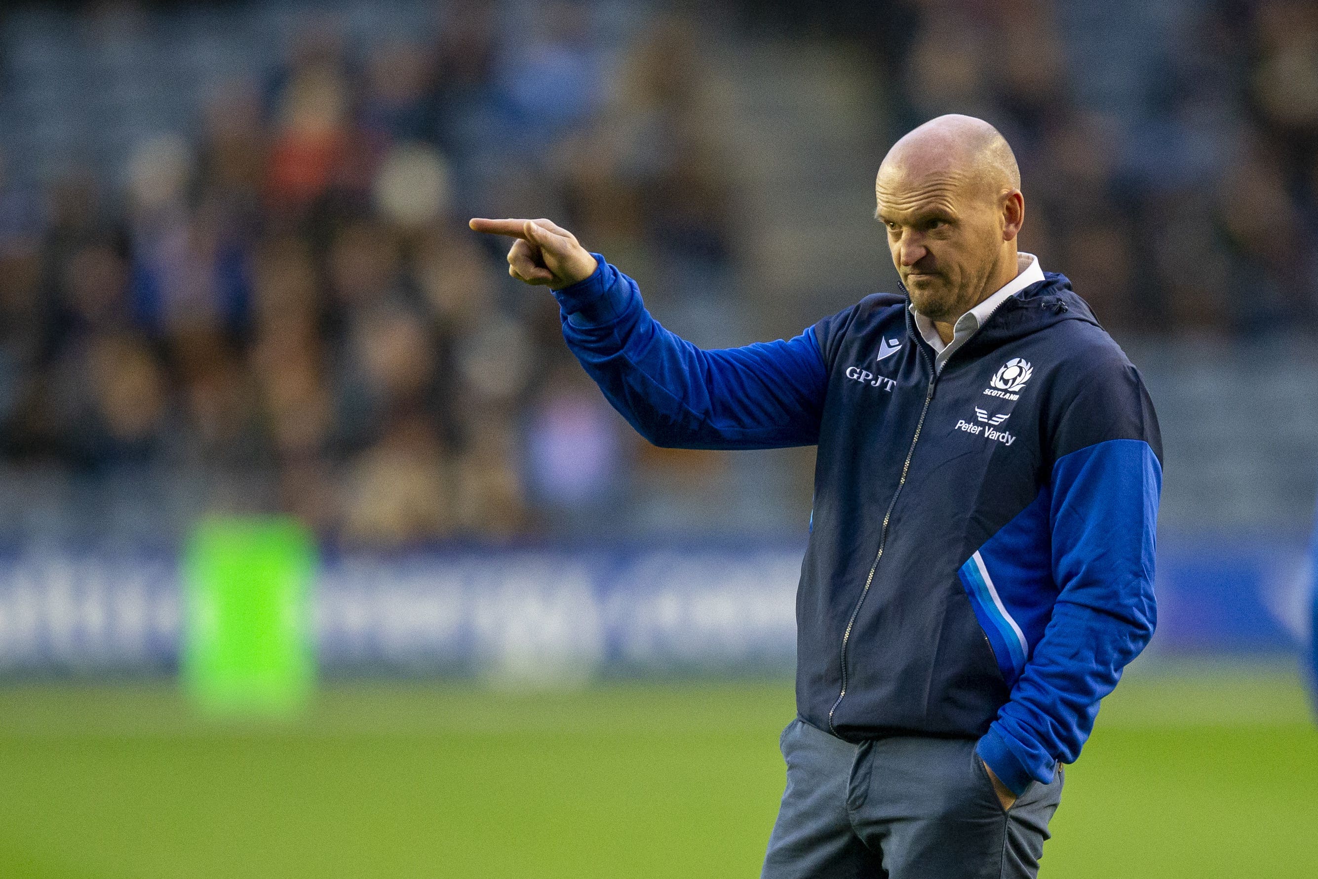 Scotland head coach Gregor Townsend saw his side narrowly beaten (Robert Perry/PA).