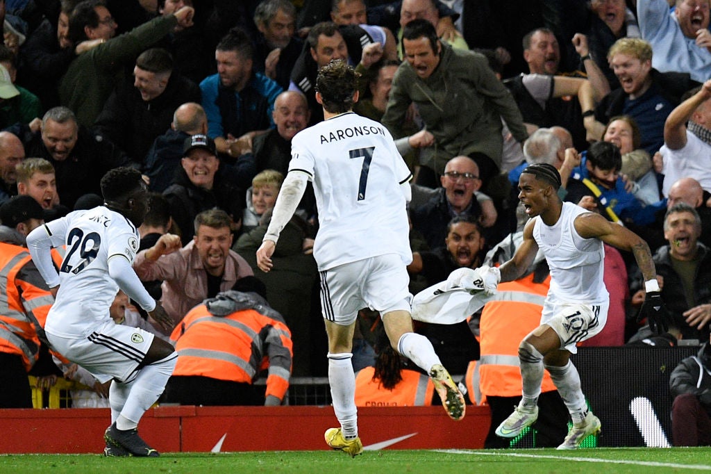 Crysencio Summerville scored the winner in front of the away end on the day before his 21st birthday