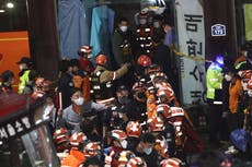 Seoul Halloween stampede - latest: South Korea vows probe into deadly Halloween crush as toll reaches 154