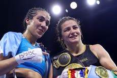 Katie Taylor outpoints Karen Elizabeth Carabajal to keep Amanda Serrano rematch alive