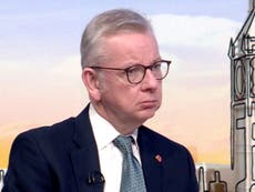 Suella Braverman is ‘first-rate’, says Michael Gove as he is confronted with her ‘delete and ignore’ email