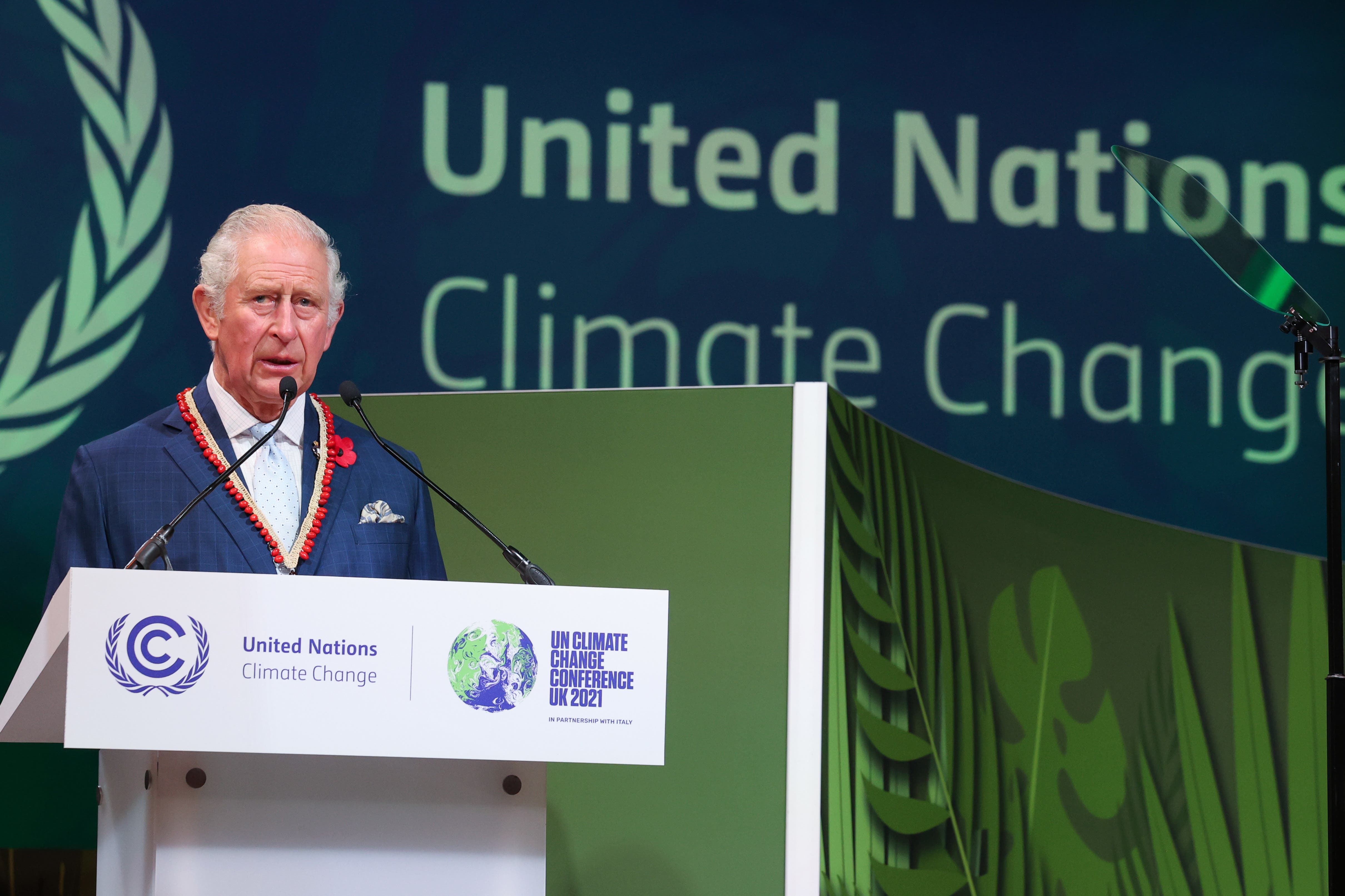 The King attended last year’s Cop26 summit (Chris Jackson/PA)