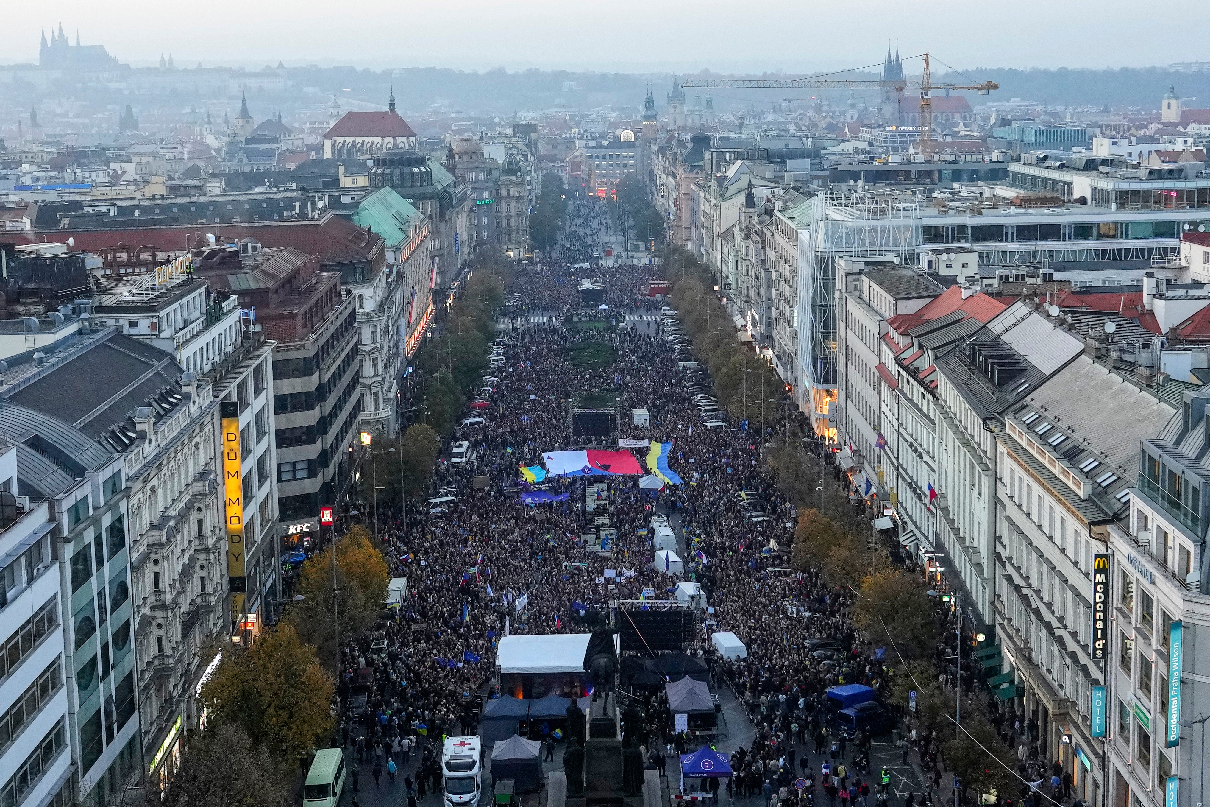 Czech Republic Protest