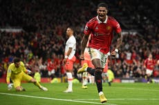 Marcus Rashford’s 100th Manchester United goal just enough to beat West Ham