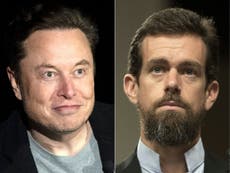 Elon Musk tells Jack Dorsey ‘most important data’ was hidden as former CEO asks for release of ‘Twitter Files’